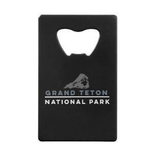 Nationaal park Grand Teton Kredietkaart Flessenopener