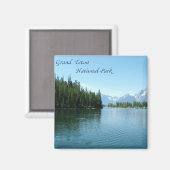 Nationaal park Grand Teton Magneet (Voorkant / Achterkant)