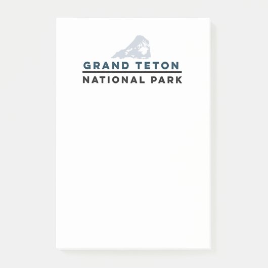 Nationaal park Grand Teton Post-it® Notes (Voorkant)