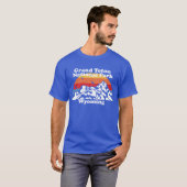 Nationaal park  Grand Teton T-shirt (Voorkant volledig)
