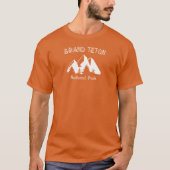 Nationaal park Grand Teton T-shirt (Voorkant)