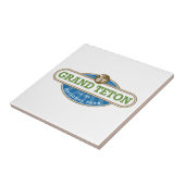 Nationaal park Grand Teton Tegeltje (Zijkant)