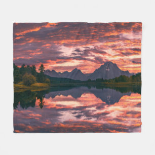 Nationaal park Grand Teton, Wyoming Fleece Deken