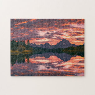 Nationaal park Grand Teton, Wyoming Legpuzzel