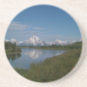 Nationaal park Grand Teton Zandsteen Onderzetter