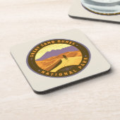 Nationaal park Great Sand Dunes Bier Onderzetter (Linkerzijde)