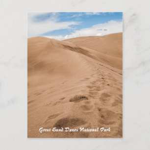 Nationaal park Great Sand Dunes Briefkaart