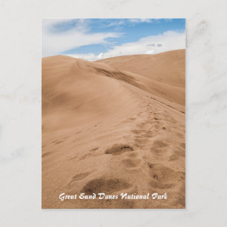 Nationaal park Great Sand Dunes Briefkaart
