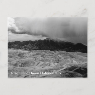 Nationaal park Great Sand Dunes Briefkaart