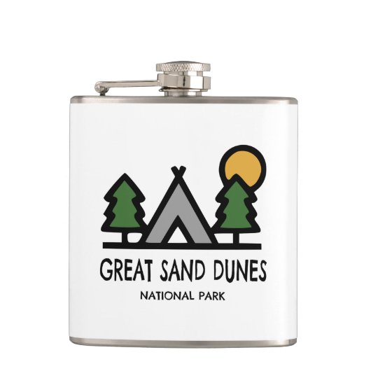 Nationaal park Great Sand Dunes Heupfles (Voorkant)