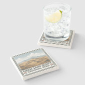 Nationaal park Great Sand Dunes Stenen Onderzetter (Zijkant)