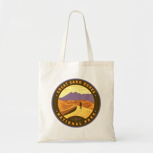Nationaal park Great Sand Dunes Tote Bag (Voorkant)