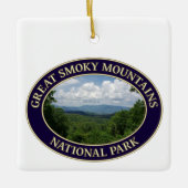 Nationaal park Great Smoky Mountains in Tennessee Keramisch Ornament (Voorkant)