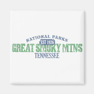 Nationaal park Great Smoky Mountains Magneet