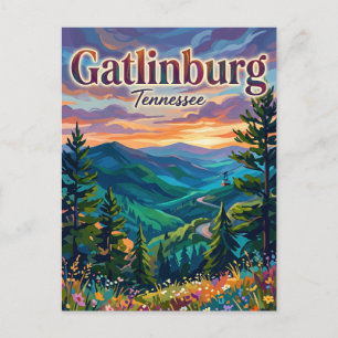Nationaal park Great Smoky Mountains VS Briefkaart