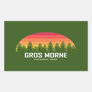 Nationaal park Gros Morne Rechthoekige Sticker