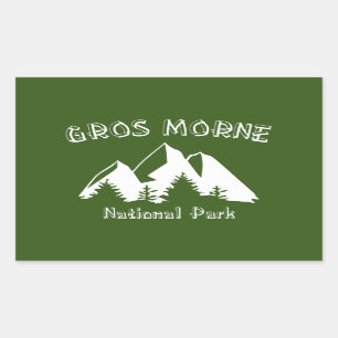Nationaal park Gros Morne Rechthoekige Sticker