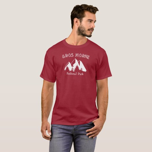 Nationaal park Gros Morne T-shirt (Voorkant volledig)