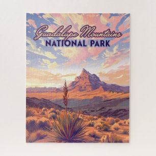 Nationaal park Guadalupe Mountains El Capitan, Tex Legpuzzel