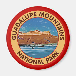 Nationaal Park Guadalupe Mountains, Texas Magneet
