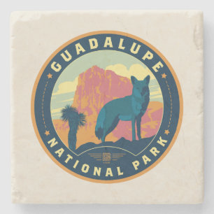 Nationaal park Guadalupe Stenen Onderzetter