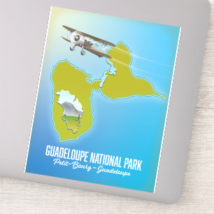 Nationaal Park Guadeloupe Sticker