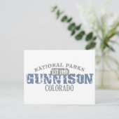 Nationaal park Gunnison Briefkaart (Staand voorkant)