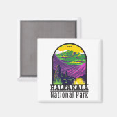 Nationaal park Haleakala  Hawaii Magneet (Voorkant / Achterkant)