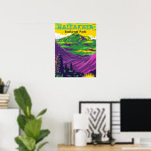 Nationaal park Haleakala Hawaii Poster (Thuiskantoor)