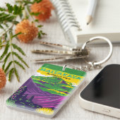 Nationaal park Haleakala Hawaii Sleutelhanger (Voorkant Rechts)