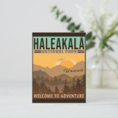 Nationaal park Haleakalā - Hawaii  Souvenir Briefkaart (Staand voorkant)