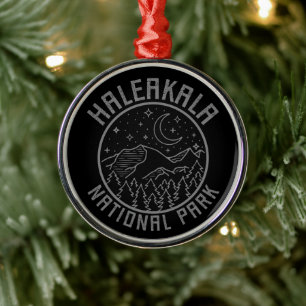 Nationaal park Haleakala Hawaii Verenigde Staten Metalen Ornament