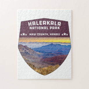 Nationaal Park Haleakala Hawaii Volcano Souvenir Legpuzzel
