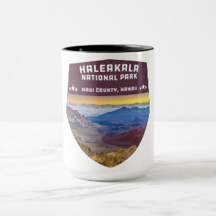Nationaal Park Haleakala Hawaii Volcano Souvenir Mok