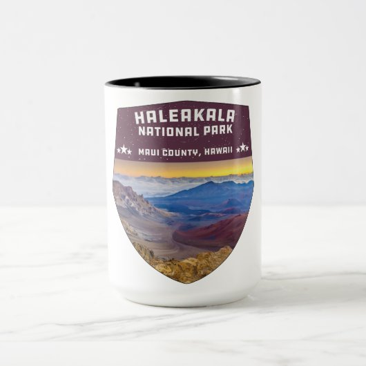 Nationaal Park Haleakala Hawaii Volcano Souvenir Mok (Midden)