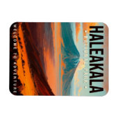Nationaal park Haleakala Maui Hawaii Magneet (Horizontaal)