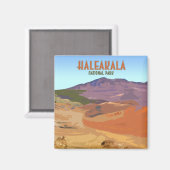 Nationaal park Haleakala Maui Hawaii  Magneet (Voorkant / Achterkant)