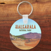 Nationaal park Haleakala Maui Hawaii  Sleutelhanger (Voorkant)