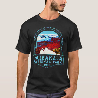 Nationaal park Haleakala Maui Hawaii Vulkaan T-shirt