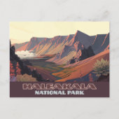 Nationaal park Haleakala Maui Volcano Briefkaart