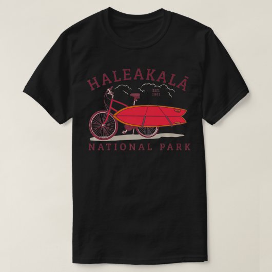 Nationaal park Haleakala Vacation Souvenir Maui Ha T-shirt (Design voorkant)