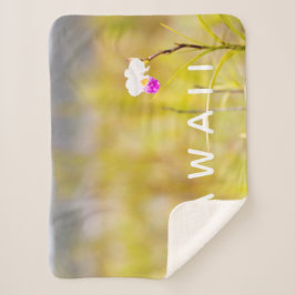 Nationaal park Hawaii Tropical Orchid Volcanoes Sherpa Deken