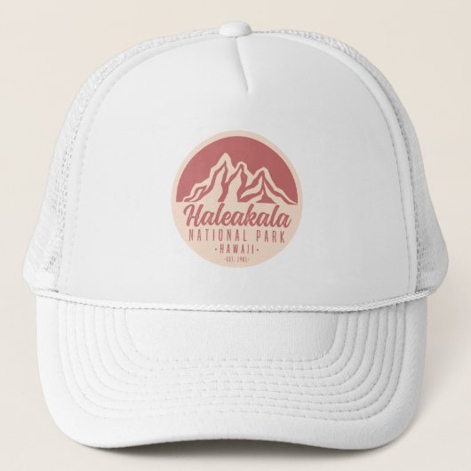 Nationaal Park Hawaii Trucker Pet (Voorkant)