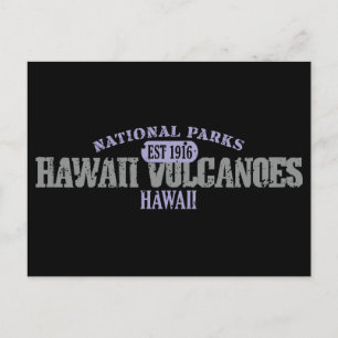 Nationaal park Hawaii Volcanoes Briefkaart