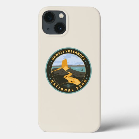 Nationaal park Hawaii Volcanoes Case-Mate iPhone Case (Achterkant)