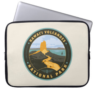 Nationaal park Hawaii Volcanoes Laptop Sleeve