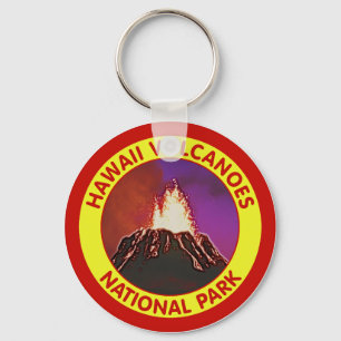 Nationaal park Hawaii Volcanoes Sleutelhanger