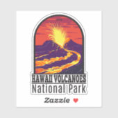  nationaal park Hawaii Volcanoes Sticker (Vel)