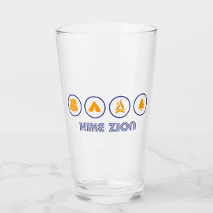 Nationaal park Hike Zion Glas