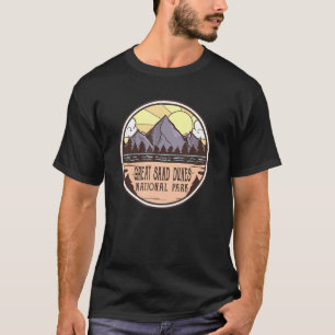 Nationaal park Hiking Colorado Great Sand Dunes T-shirt